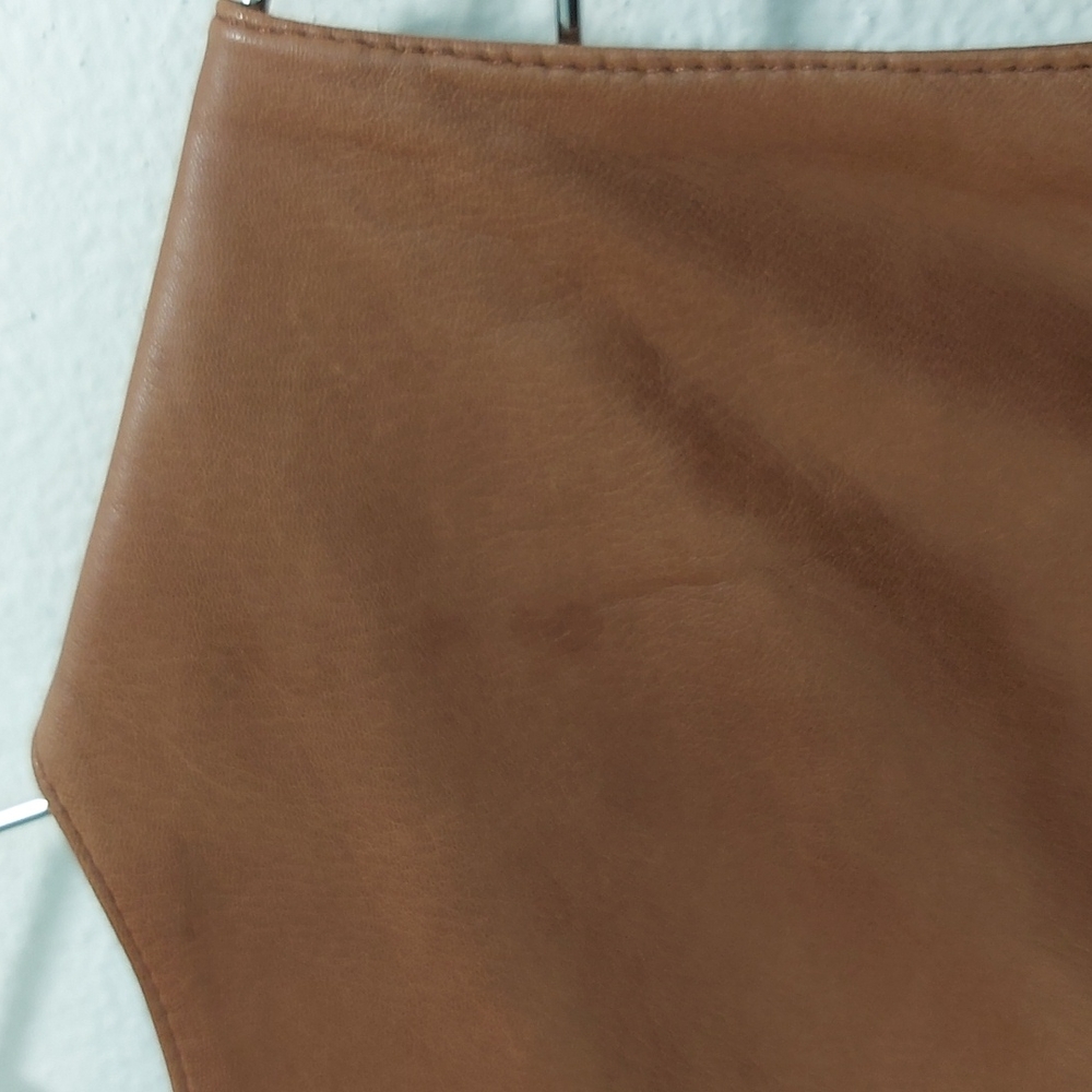 Vintage Louis Feraud Leather Vest - Picture 8 of 14